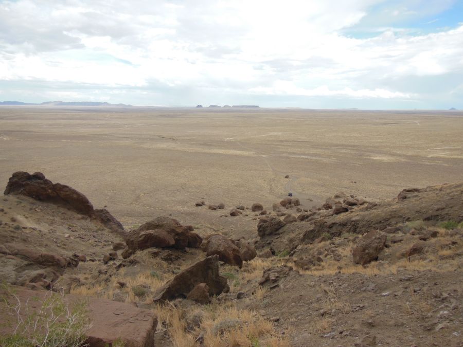 Vue depuis Shiprock