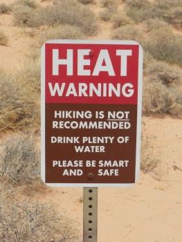 Heat Warning Fire Wave