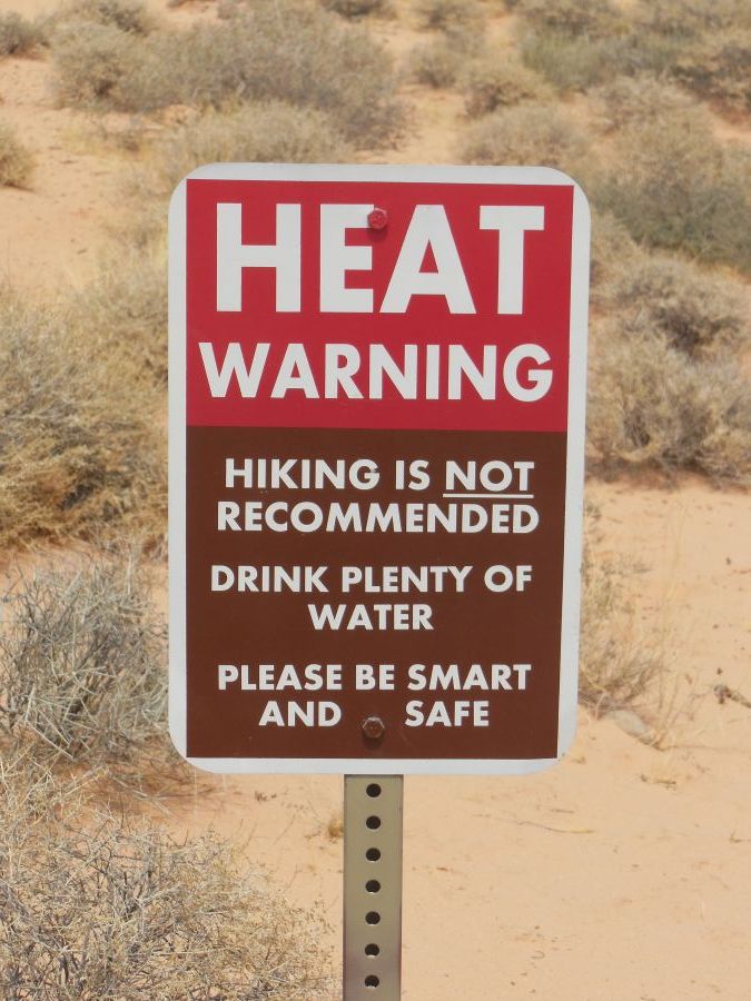 Heat Warning Fire Wave