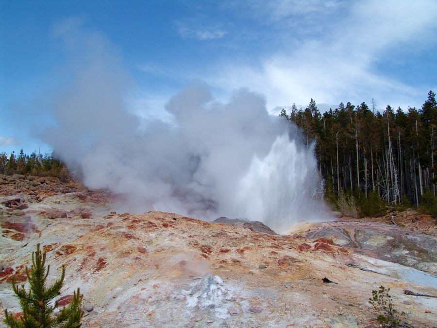 Steamboat Geyser