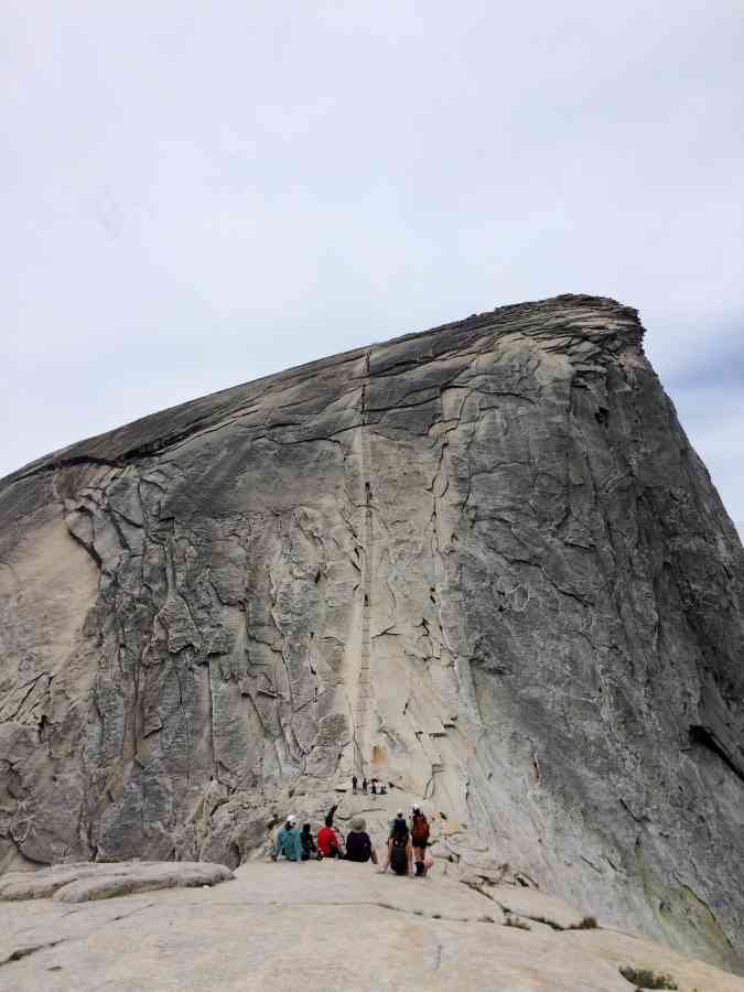 Montée sur Half Dome