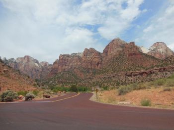 Scenic drive Zion