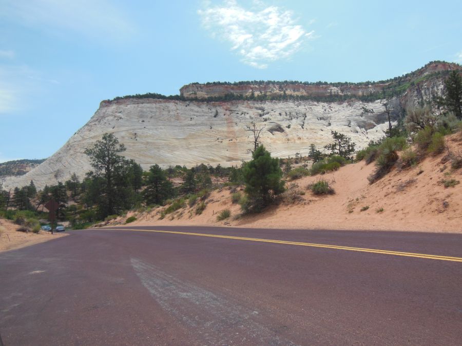 Zion scenic drive