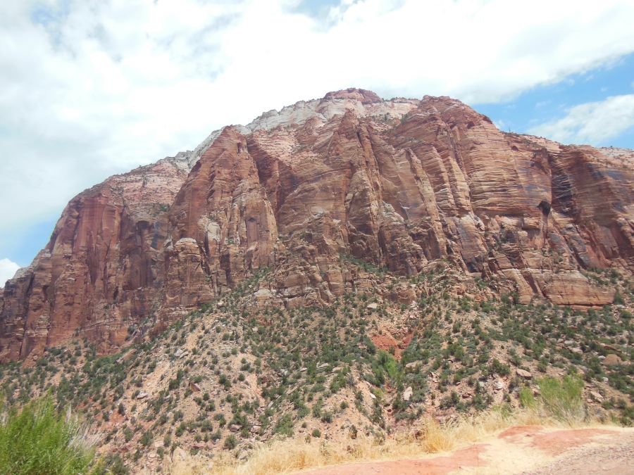 Montagne grès Zion