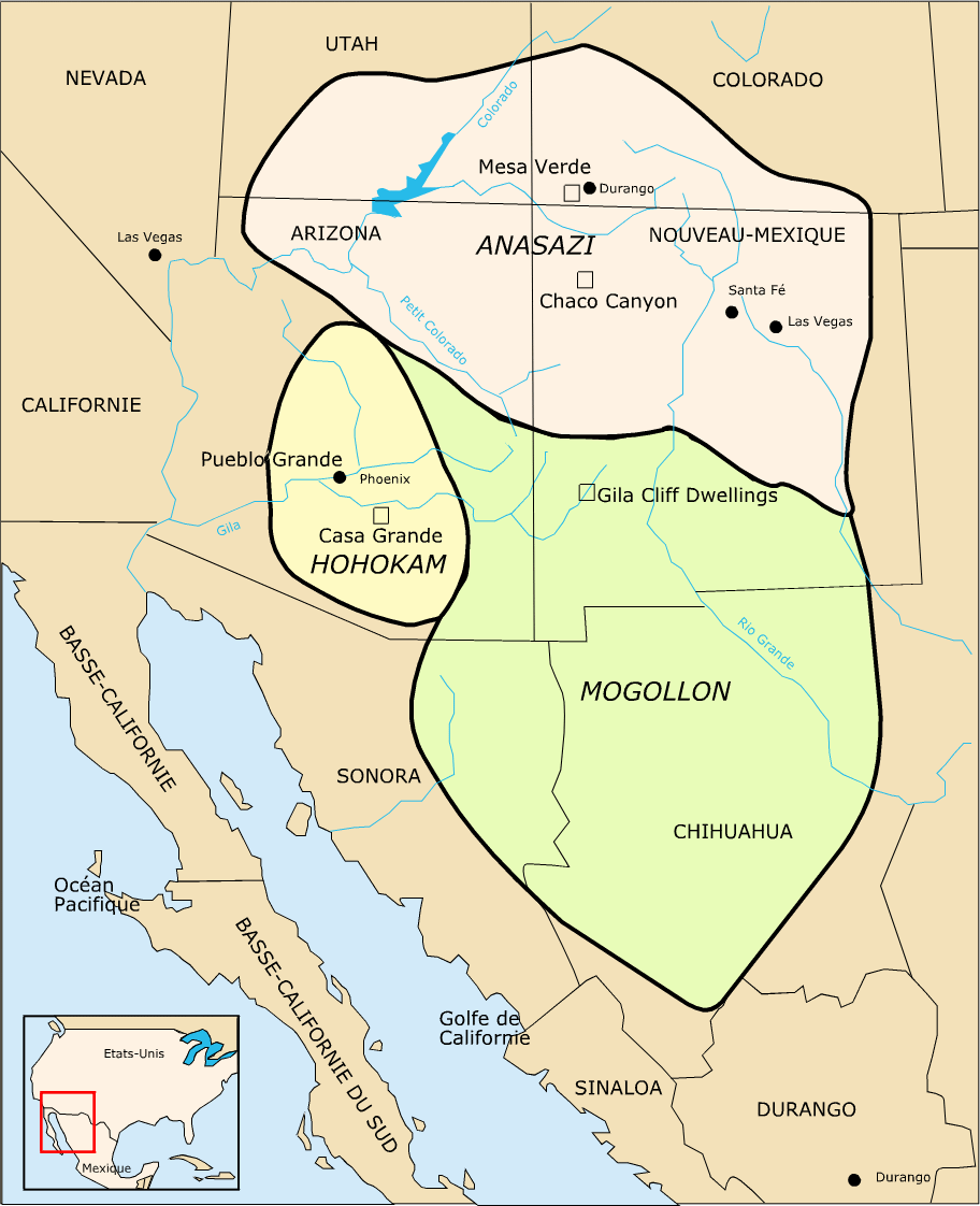 Carte réserve Anasazi