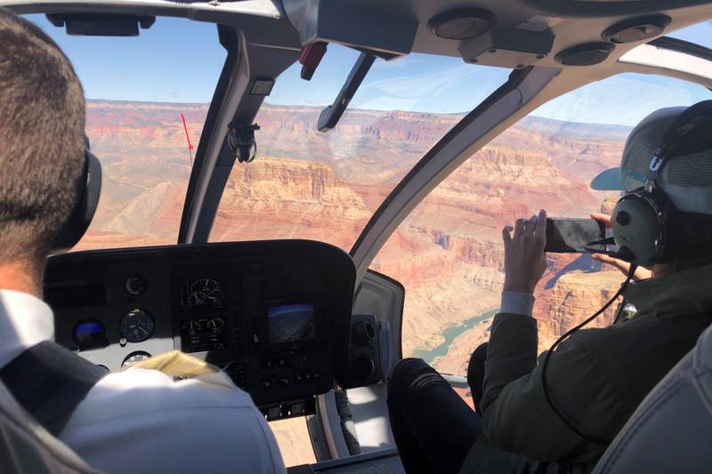 Hélicoptère Grand Canyon