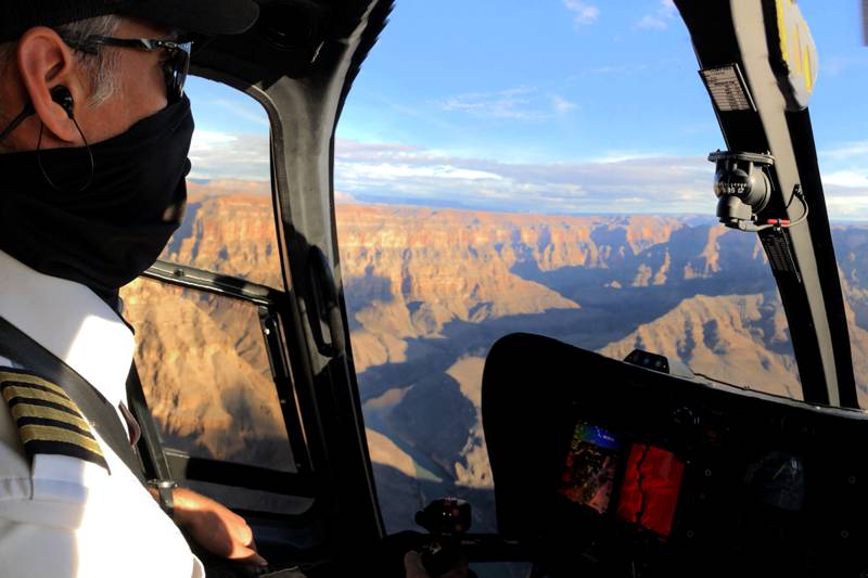Hélicoptère Grand Canyon