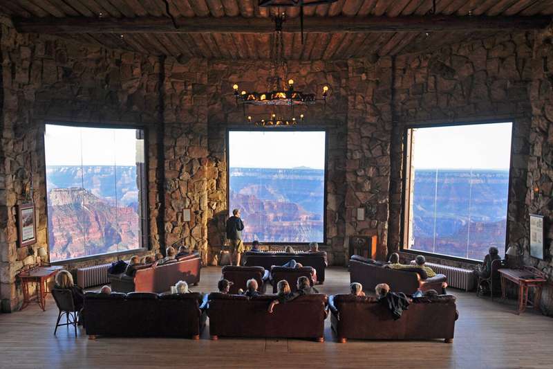 Vue sur le Grand Canyon depuis le Grand Canyon Lodge