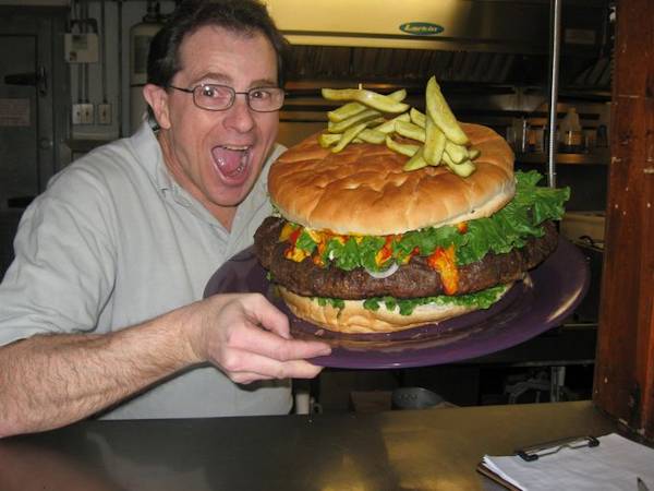 Enorme burger