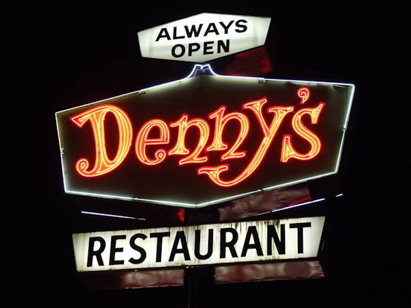 Dennys always open