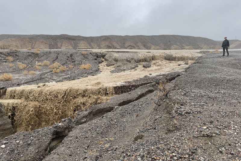 Innondation Zabriskie Point