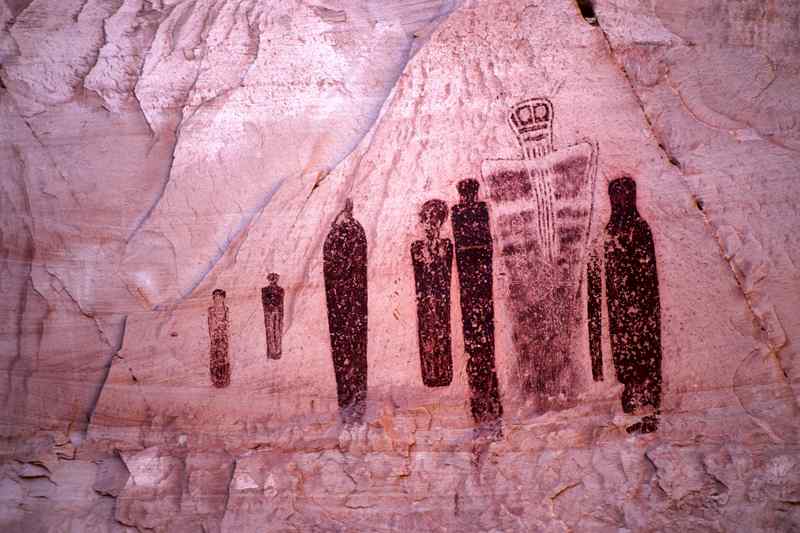 Pictogrammes Horseshoes Canyon