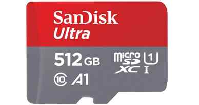 SanDisk Carte Mémoire MicroSDHC 512 Go Classe 10