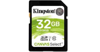 Kingston Carte Mémoire SD card Classe 10 32 Go