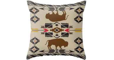 Housse de coussin motifs Navajo