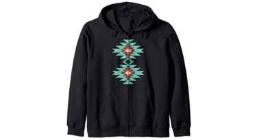 Sweat à Capuche motifs Navajo