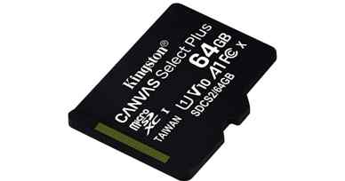 Kingston Carte Mémoire MicroSD 64 Go Class 10