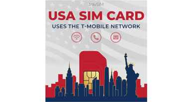 Carte SIM USA prépayée, 50GB, Appels et SMS nationaux