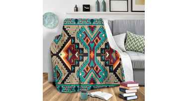 Couverture motifs Navajo