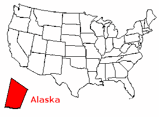 Superficie Alaska de 1 717 854 km²