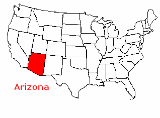 Superficie Arizona de 295 254 km² Superficie Arizona de 295 254 km²