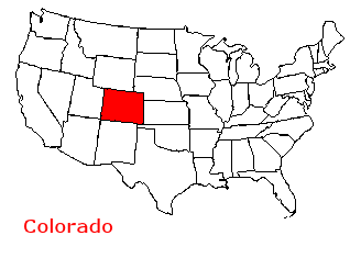 Superficie Colorado de 269 837 km²