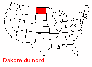 Superficie Dakota du Nord de 183 272 km²