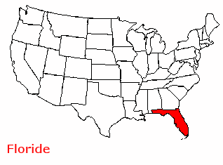 Carte Floride