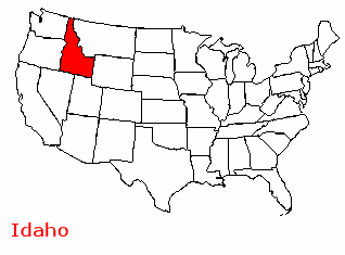 Superficie Idaho de 216 632 km²
