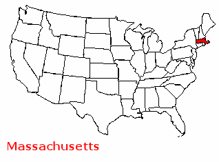 Superficie Massachusetts de 27 360 km²