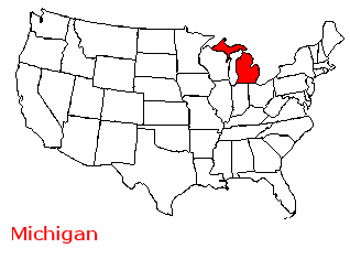 Carte Michigan Carte Michigan