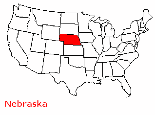 Carte Nebraska