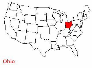 Superficie Ohio de 116 096 km²