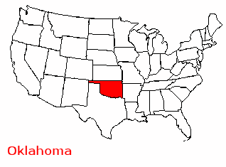 Superficie Oklahoma de 181 196 km²
