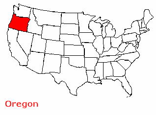 Superficie Oregon de 255 026 km²