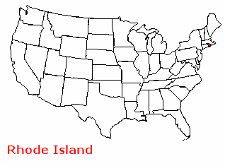 Superficie Rhode Island de 4 005 km²
