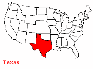 Superficie Texas de 696 241 km²
