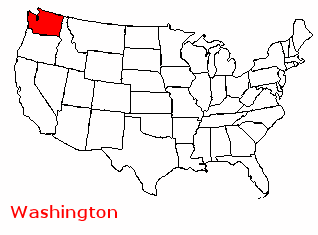 Superficie Washington de 184 824 km²