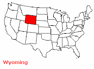 Carte Wyoming