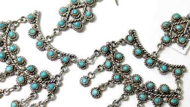 Les Turquoises employées sur les bijoux Amérindiens