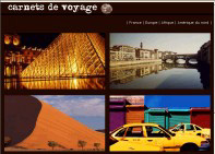 carnets et photos de voyage