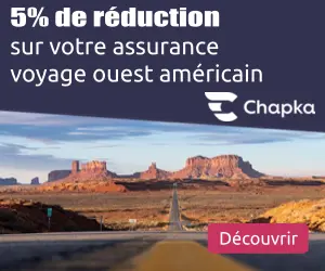 Chapka, assurance voyage Usa