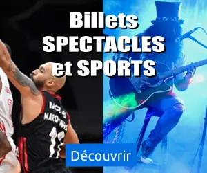 Réservez vos concerts, spectacles et matchs