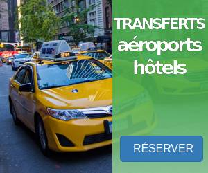 Réserver vos transferts aéroport/hôtels
