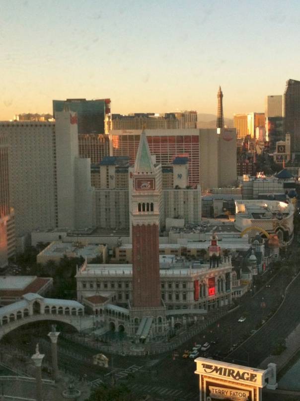las vegas au petit matin