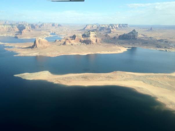 helicoptère Lake Powell