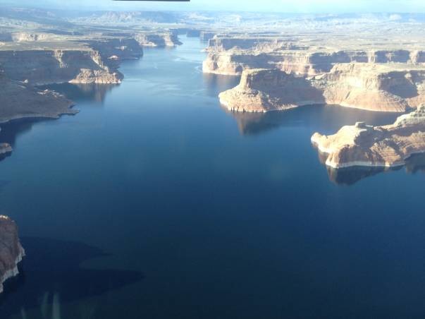 helicoptère Lake Powell