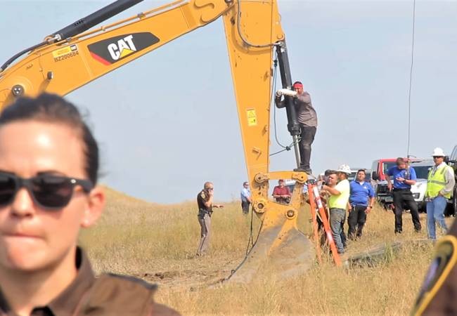 Sioux contre un oléoduc