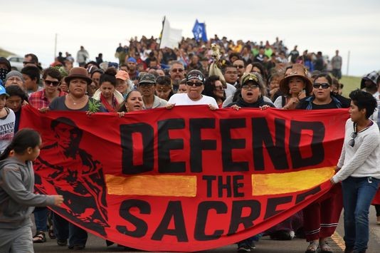 Sioux contre un oléoduc