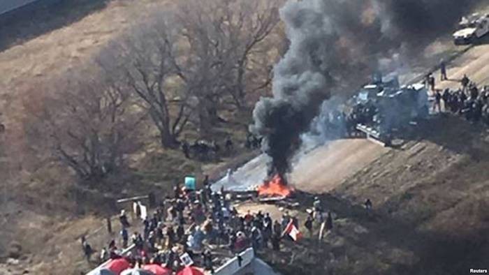 Sioux contre un oléoduc